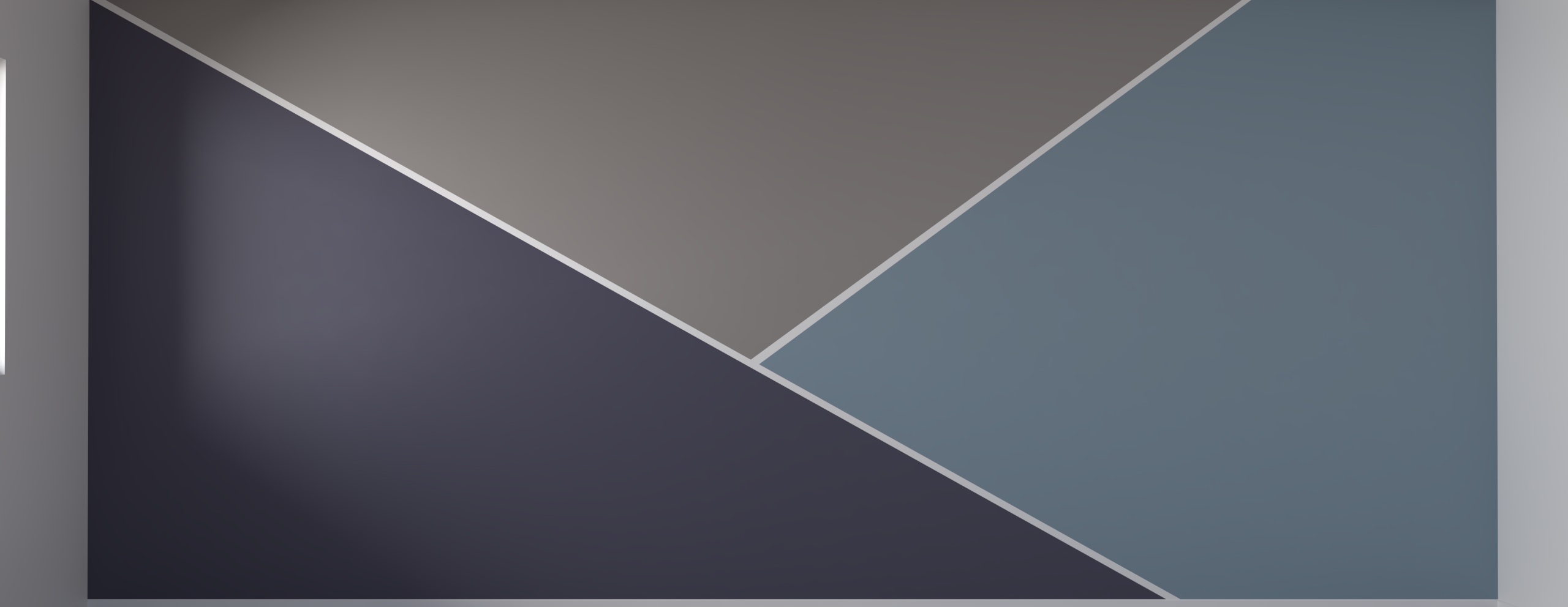 Dettaglio parete con finitura decorativa spatolata